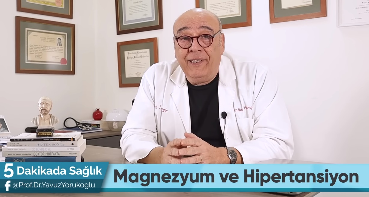 Magnezyum tansiyon için önemli bir silah!