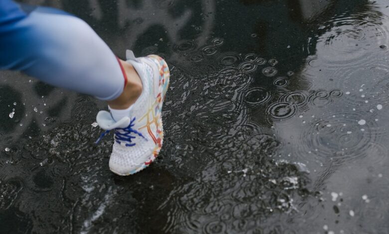Yağmurda Yürümenin Faydaları