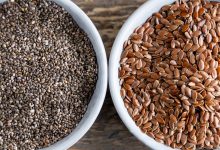 Chia ve keten tohumu, bitkisel omega-3 yağ asidi olan alfa-linolenik asit içeriyor.