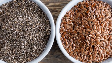 Chia mı keten tohumu mu? 4 Chia ve keten tohumu, bitkisel omega-3 yağ asidi olan alfa-linolenik asit içeriyor.